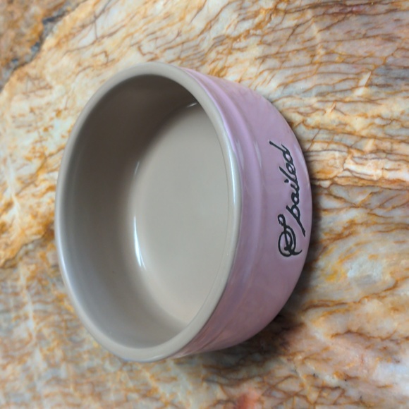 SPOILED Cat Dog Food Bowl - Picture 2 of 3